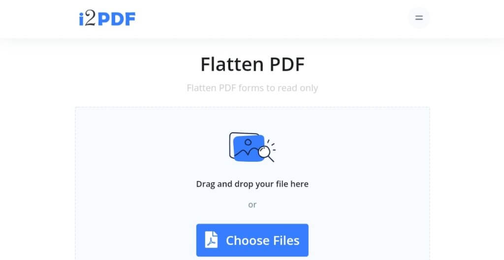 flatten pdf with i2PDF
