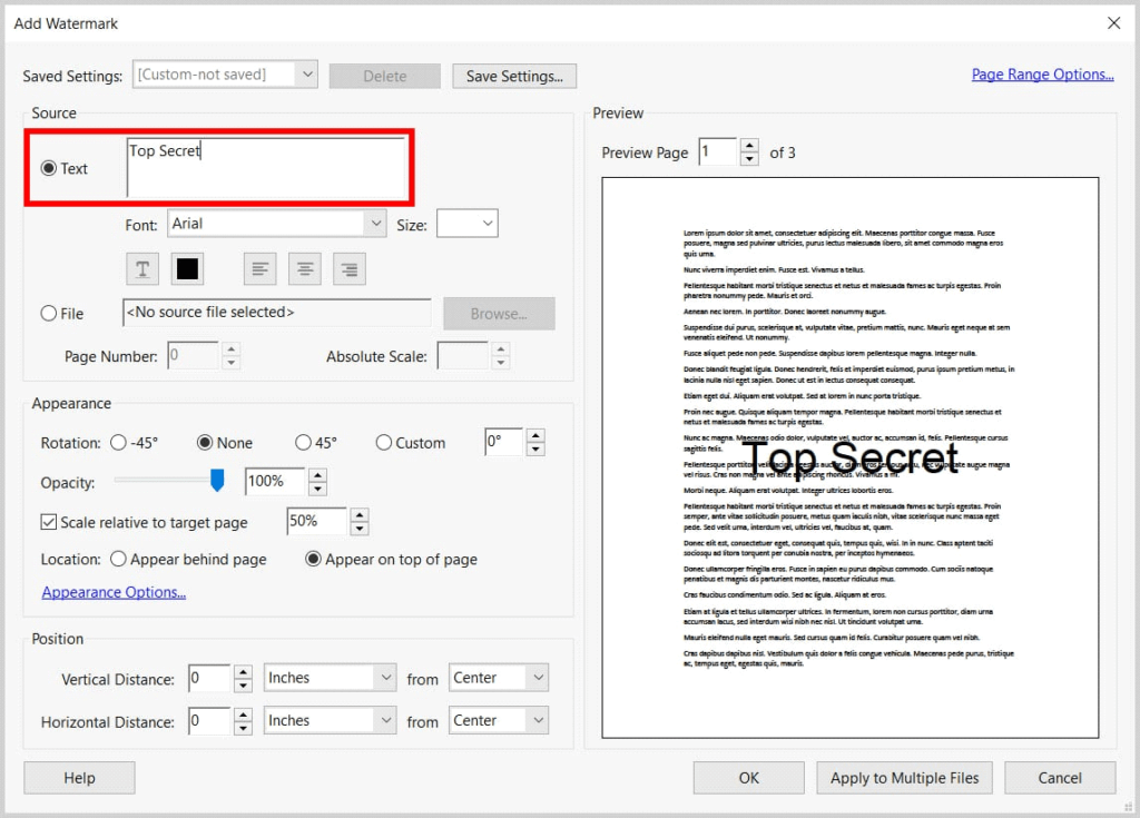how to add watermark to pdf_Adobe Acrobat_step 1