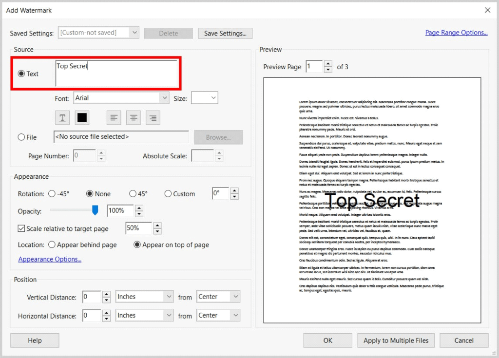 How to Add Watermark to PDF in and Without Acrobat - VanceReview