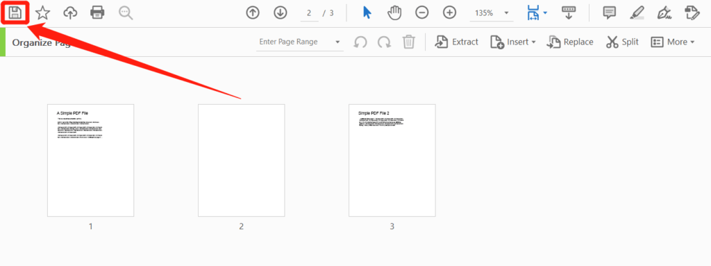 insert blank page in pdf_Adobe Acrobat_step 5