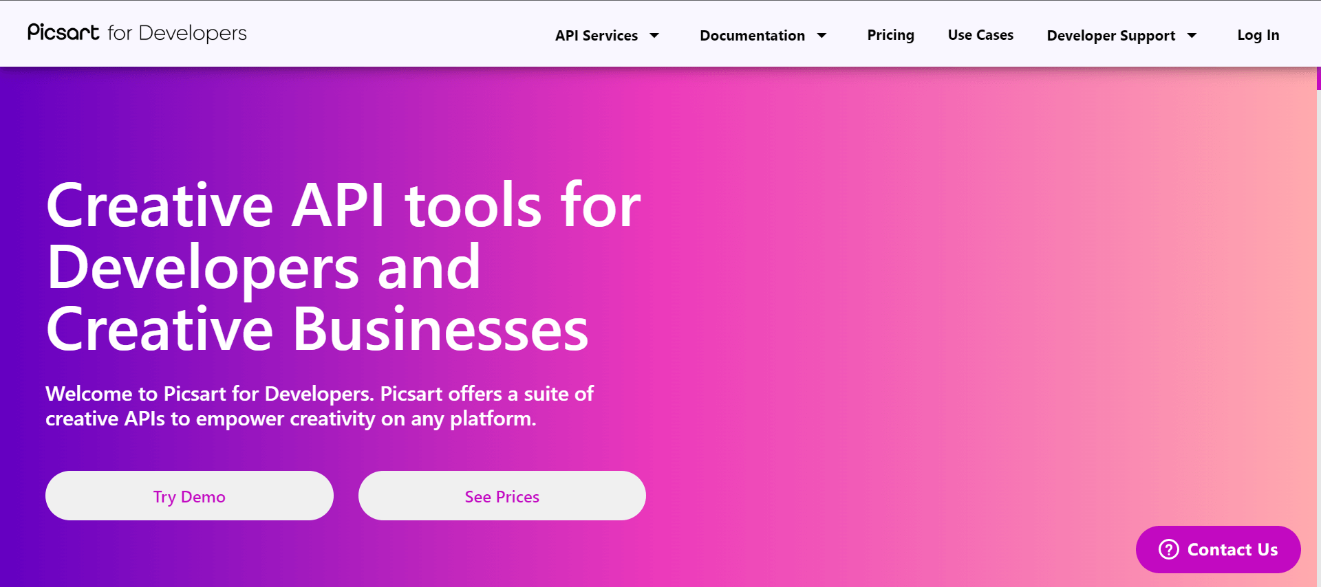 Picsart's website