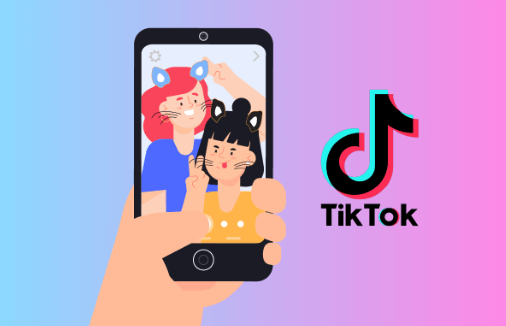 TikTok in cartoon